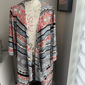 G Collection Kimono Multi-Color Designs Women’s Size 2X